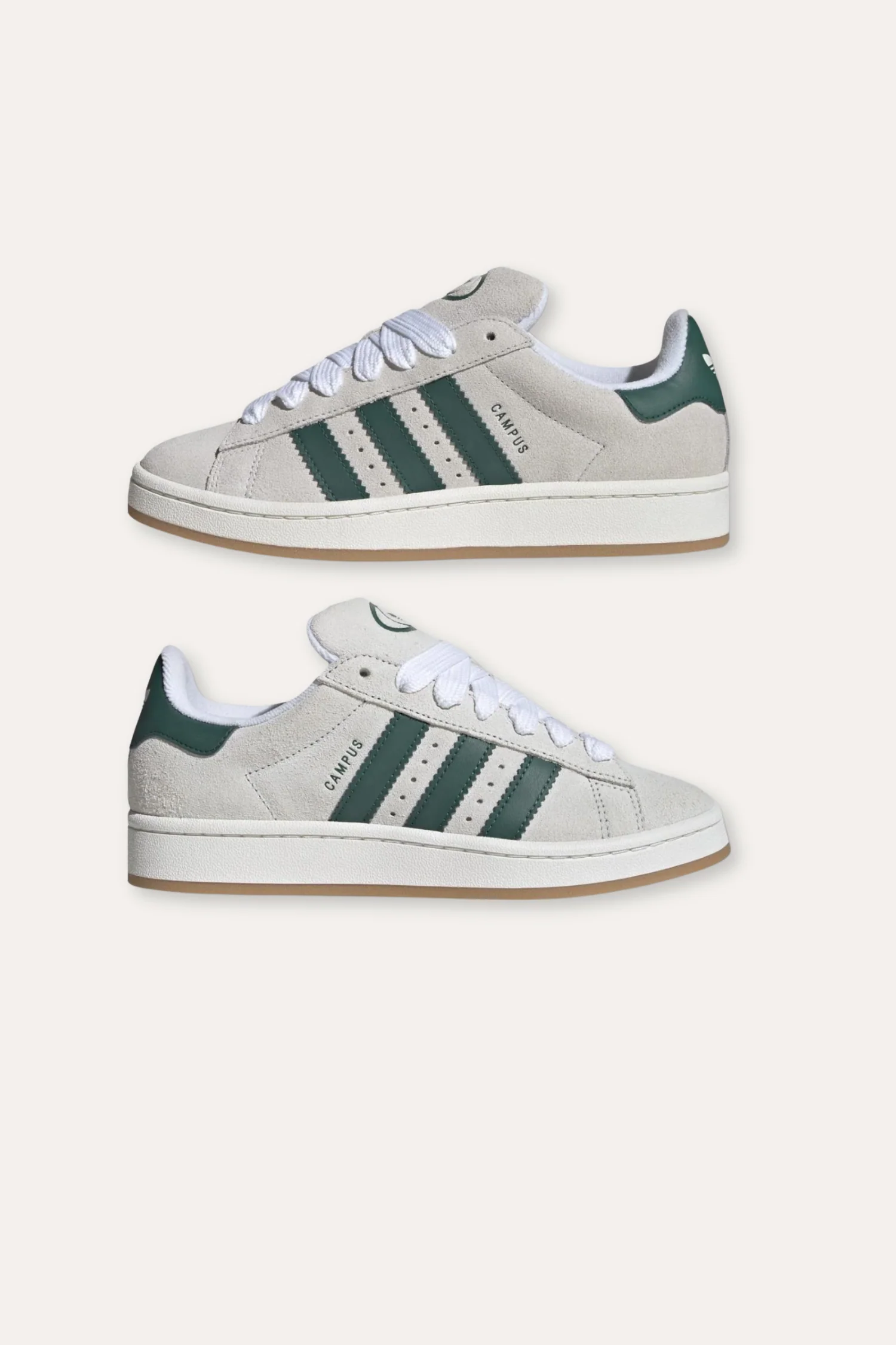 Women's Campus 00s W- Crystal White & Collegiate Green - Image 7
